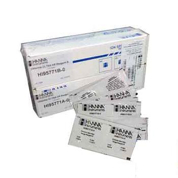 哈纳/HANNA 专用超高量程余氯（DPD）试剂，HI95771-01 售卖规格：1套