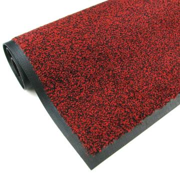 爱柯部落 吸水控尘垫，红黑色150cm×240cm×1cm，X020401038 耐用吸水控尘尼龙橡胶 售卖规格：1片