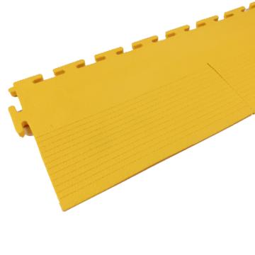 爱柯部落耐磨耐压防滑工业地板砖边条，PVC 500*120mm，单位：片