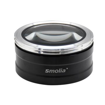 艾尼提 变倍触控放大镜，Smolia TZC（黑色） 3颗LED灯亮度可调，旋转变倍设计5/7倍可选 售卖规格：1个