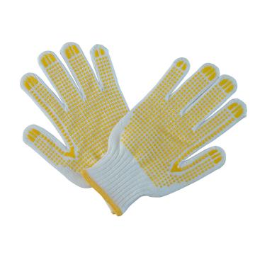好员工 点塑手套，H10-M700D 10针毛纺700克点珠纱线手套，12副/打 售卖规格：1打