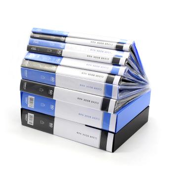 悠米 经济型资料册，W03004B 蓝色 60页 售卖规格：1个