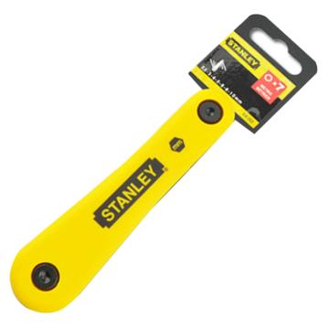 史丹利/STANLEY 7件套公制折叠式内六角扳手2.5-10mm，69-262-23C 售卖规格：1套