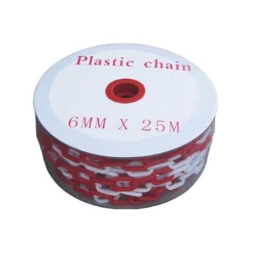 帛拉 塑料链，Ф6mm，长25m，红/白，99076 售卖规格：1卷
