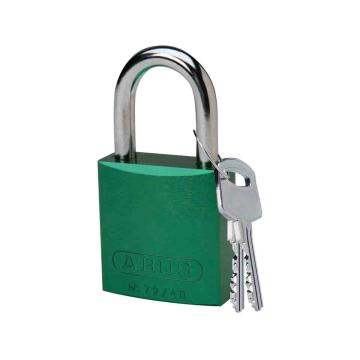 贝迪/BRADY 铝锁，99610 1"/2.5cm锁钩 锁芯互异 绿色 售卖规格：1把