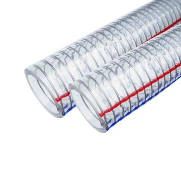 乐化 PVC钢丝软管，4寸，内径102mm，壁厚6mm，30米/卷 售卖规格：1个