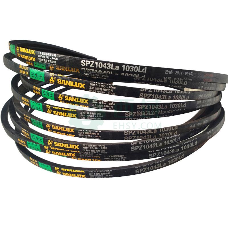 三力士窄形包布v带,spz1047