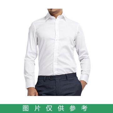 翊劲 工作服，长袖-S(160-165) 男士斜纹，白色，同系列100件起订 售卖规格：1件