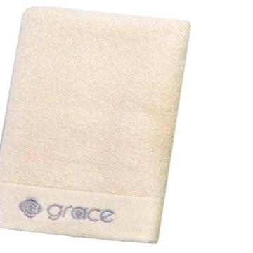 洁丽雅/GRACE 竹纤维强吸水毛巾，6413 72×33cm 92g 米白色 售卖规格：1条