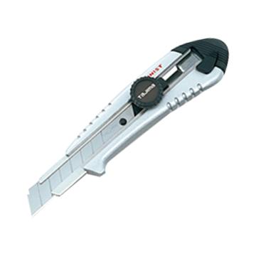 田岛/TAJIMA 铝合金美工刀，L型刃旋钮锁定，AC501B 售卖规格：1把