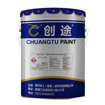 创途/CHUANGTU 丙烯酸划线漆，创途 划线漆，黑色，14kg/桶 售卖规格：14公斤/桶
