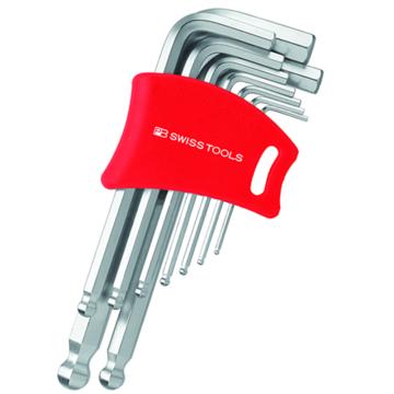 PB SWISS TOOLS 球头内六角扳手套装，PB 212.DH-10 9件套 售卖规格：1套