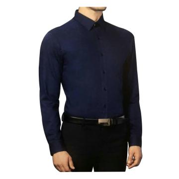 乔治白 男士长袖衬衫，1.01.31632-175/88A，男士长袖衬衫，黑色 棉质纤维混纺 售卖规格：1件
