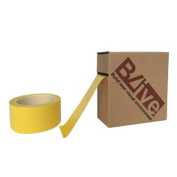 Blive 无残胶警示划线地贴胶带，100mm×22m，黄色，BL-NA-100-YL 售卖规格：1卷