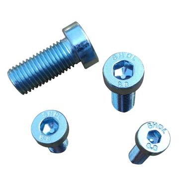 典点扣/DDK 内六角圆柱头薄型螺，DIN7984，M5-0.8X25，全牙，10.9级，蓝白锌 售卖规格：1000个/包