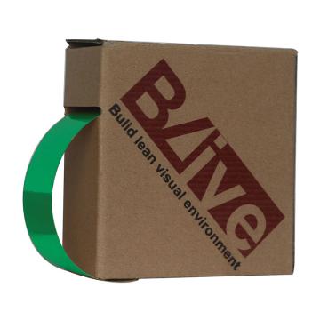 Blive 警示划线反光地贴胶带，50mm×22m，绿色，BL-RL-50-GN 售卖规格：1卷