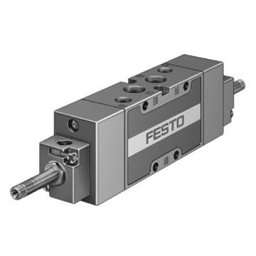 费斯托/FESTO 两位五通电磁阀，JMFH-5-1/8-B，30486 双电控，内先导气源，不含线圈 售卖规格：1个