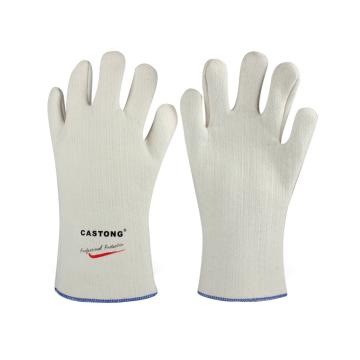 卡司顿/CASTONG 隔热手套，NFFF35-33 300°5指可接触食品耐高温手套 售卖规格：1副