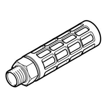 费斯托/FESTO 消音器，U-1-B，151990 外螺纹，金属 售卖规格：1个