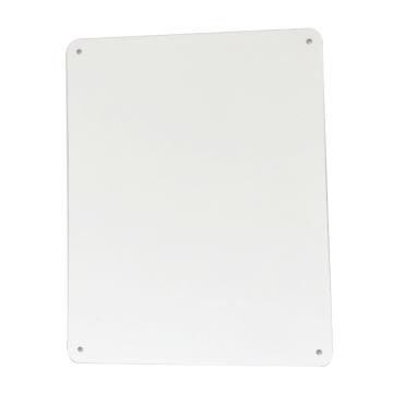 安赛瑞 空白书写安全标识牌（空白板） 铝板材质，白色，250×315mm，10534 售卖规格：5片/包