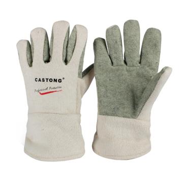卡司顿/CASTONG 隔热手套，GEII15-29 400°5指耐高温手套 售卖规格：1副