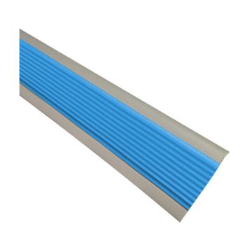 安赛瑞 PVC楼梯包边防滑条-蓝/灰，PVC材质，50mm×25m，厚度3mm，13862 售卖规格：1卷