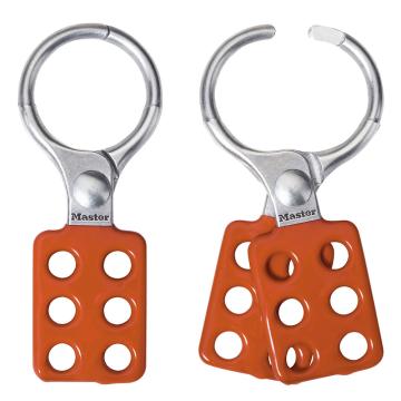 玛斯特锁具 安全搭扣，417 铝制 钳口直径1.5英寸 红色手柄 售卖规格：1个