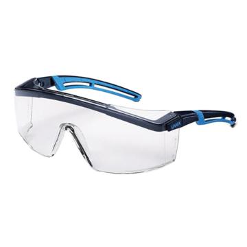 优唯斯UVEX 防护眼镜，9064065，astrospec 2.0 安全眼镜 镜框：蓝/深蓝 镜片：透明 UV 2-1.2