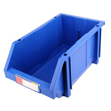 力王 组立/背挂/分隔零件盒，370*214*175mm，全新料，不含分隔片，PK-008-蓝色，单位：个