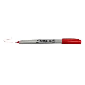 锐意 记号笔，37002 红色 极细0.5mm 售卖规格：1支
