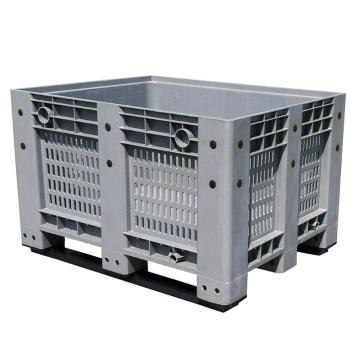 STORAGEMAID 网格卡板箱,1200×1000×760mm,灰色,可加配盖子和脚轮，KBX02 售卖规格：1个