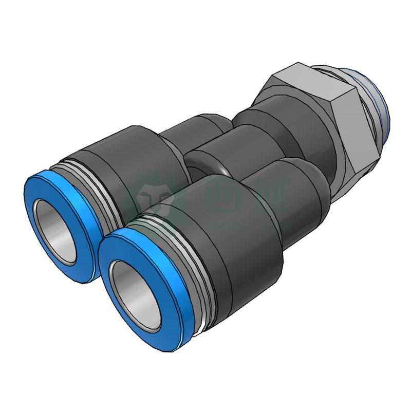 费斯托/FESTO Y型外牙快插接头，带外六角，QSYG3/810，186186【多少钱 规格参数 图片 采购】西域