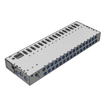 费斯托/FESTO VUVG系列电磁阀气路连接板，VABM-L1-14W-G14-16-GR，573508 售卖规格：1个