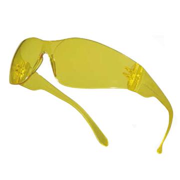 代尔塔/DELTAPLUS 防护眼镜，101121 BRAVA2 YELLOW 舒适型 防刮擦 黄色镜片 售卖规格：1副