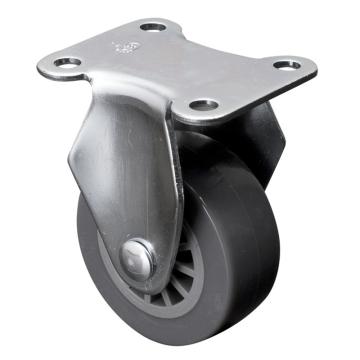易得力 定向聚氨酯(PU)脚轮，26102-262-73 脚轮小型2寸35kg 售卖规格：1个
