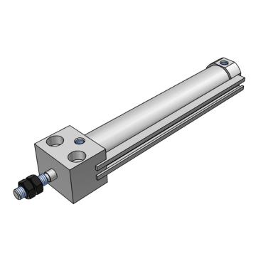 smc 气缸,直接安装型,单杆双作用,cdj2ra16-75z-a