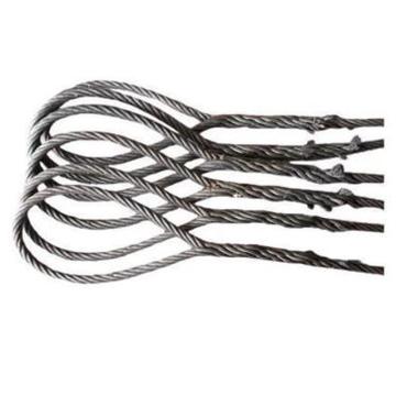 国产 油性插编钢丝绳，直径21.5mm，长度8m（不包含插编长度）
