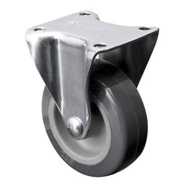 易得力 定向聚氨酯(PU)脚轮，20102-202-72 脚轮小型2寸30kg 售卖规格：1个