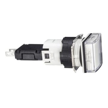 施耐德电气 方形白色 （LED12～24V） 16mm指示灯，XB6CV1BB 售卖规格：1个