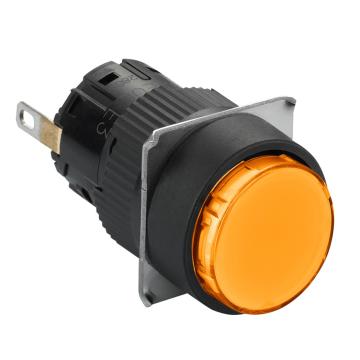 施耐德电气 指示灯，XB6EAV8BF 橙色 带24V LED 售卖规格：1个