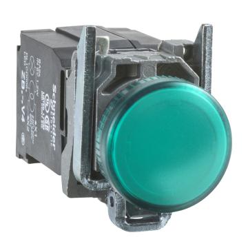 施耐德电气 金属指示灯，XB4BV33 绿色 AC110-120VAC 售卖规格：1个