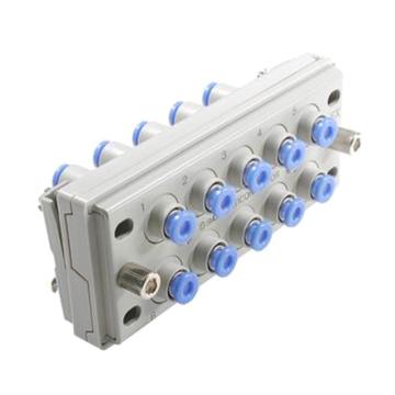 SMC 长方形多管对接式接头组套，KDM10-06 售卖规格：1个