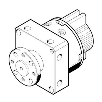 费斯托/FESTO 直线摆动组合气缸DSM系列，DSM-6-90-P-A-FW，185930 售卖规格：1个