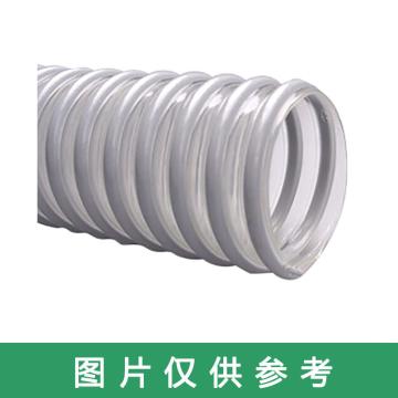 存简 PU塑筋螺旋增强软管，白色内径45mm 壁厚2mm的塑筋增强软管，20m/卷 售卖规格：1卷