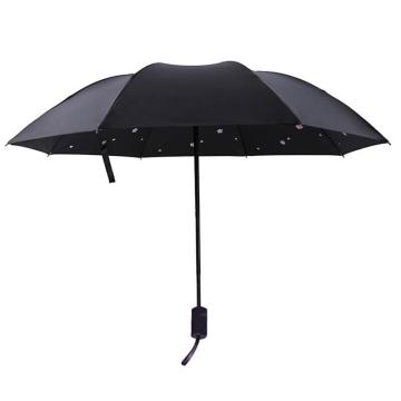 雨宝 樱花黑胶太阳伞防紫外线遮阳伞，（款式随机） 售卖规格：1个