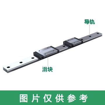 银泰/PMI 线性导轨组，MSC9M2LLFC+R175-7.5/7.5NM (滑块+导轨) 售卖规格：1根