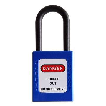都克 经济型绝缘安全挂锁，P37XJ-蓝 不通开二级管理型 售卖规格：1把