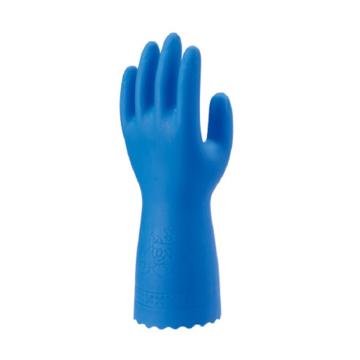 尚和倍斯特 超薄PVC无衬手套，160-8 蓝色 售卖规格：1付