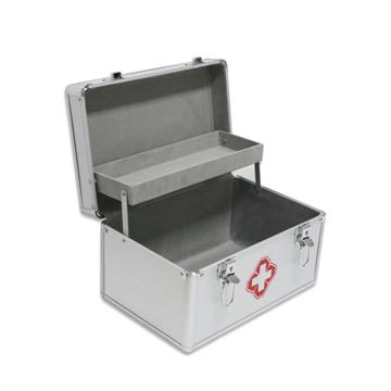 安赛瑞 便携式急救箱（空箱），铝合金材质，310×205×185mm，20427