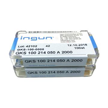 英冈/INGUN 测试探针，GKS 100 306 130 A 2000 售卖规格：100个/盒